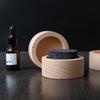 Solid Wood Volcanic Rock Essential Oil and Incense Diffuser with Perfume Flower Stand