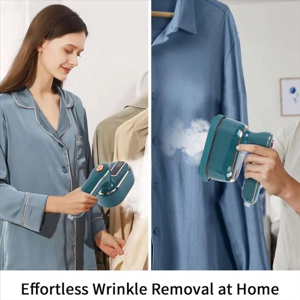 Handheld Steam Electric Iron Foldable Compact Wrinkle Remover Garment Steamer  Business Trip