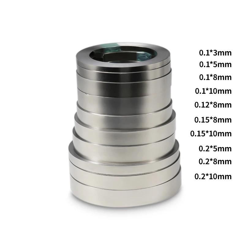 10m/Roll Nickel Plated Strip 18650 Li-ion Battery Connector 0.1mm 0.12mm 0.15mm 0.2mm Spot Weld Steel Belt Battrey Connectors