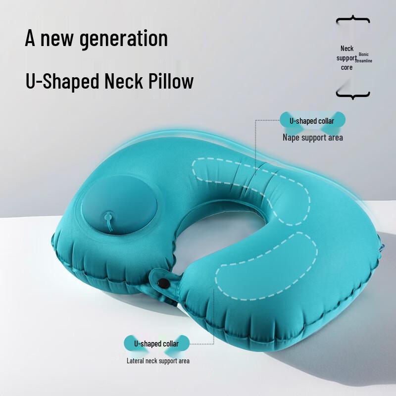 Korlok Press-In Inflatable Travel Pillow