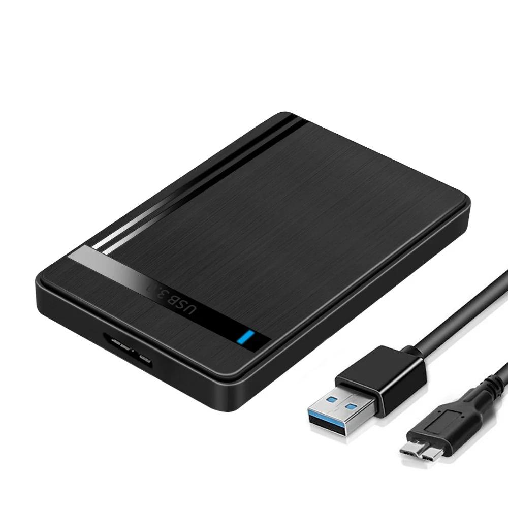 

2,5-дюймовый корпус для HDD SATA на USB 3.0 Корпус для HDD 3 ТБ Диск SSD Адаптер 5 Гбит/с Мобильный Внешний Бокс для HDD для ПК Ноутбука