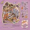 Mr. Paper Star Dream Prince 3D Scenery Illustration Miniature Decompression Stickers