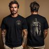 Tempelier Ridder T-shirt: Kruisvaarder Krijger T-shirt | Middeleeuws Ridder Shirt | Gotisch Pantser Grafisch Unisex T-shirt | Cadeau voor Liefhebbers van Middeleeuwse Geschiedenis