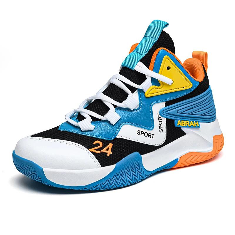 Men Basketball Luxury Original Shoes Wearable Waterproof Sports Sneaker Non-slip Street Casual Brand Cushioned Basketball Boots