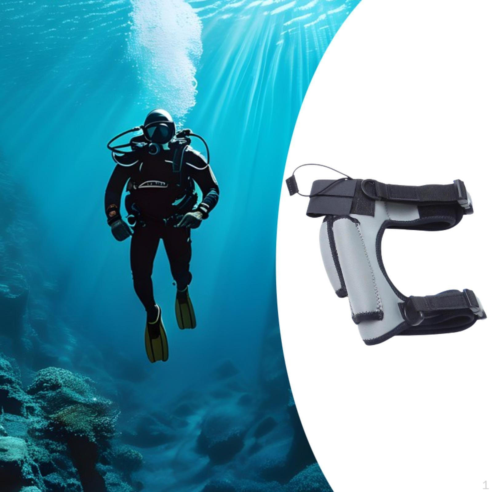 

Adjustable And Comfortable Diving Door, Leg Strap for Swimming, Water Sports, Campsite серый