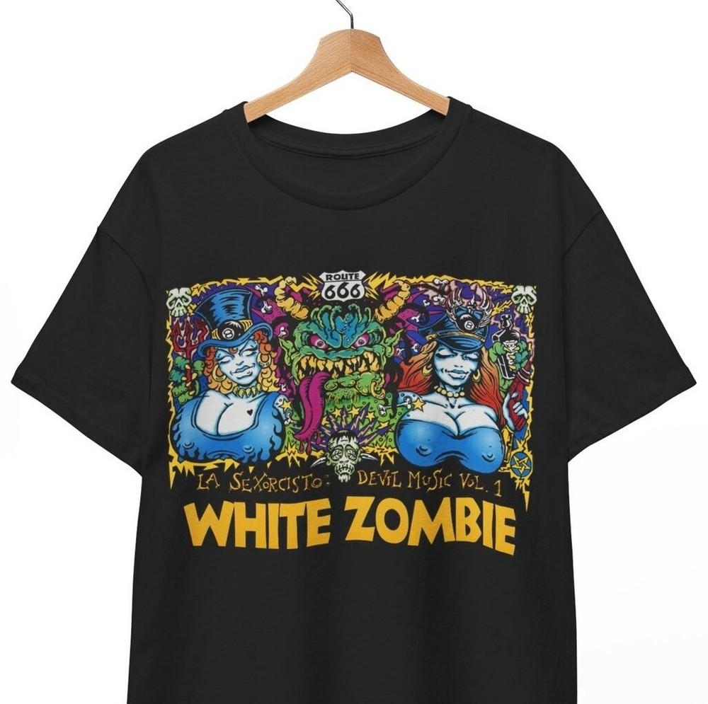 

Remake WHITE ZOMBIE Rock Band T-Shirt, La sexorcisto, Music, Gift, Unisex Tee Unisex T-Shirt XXXXL