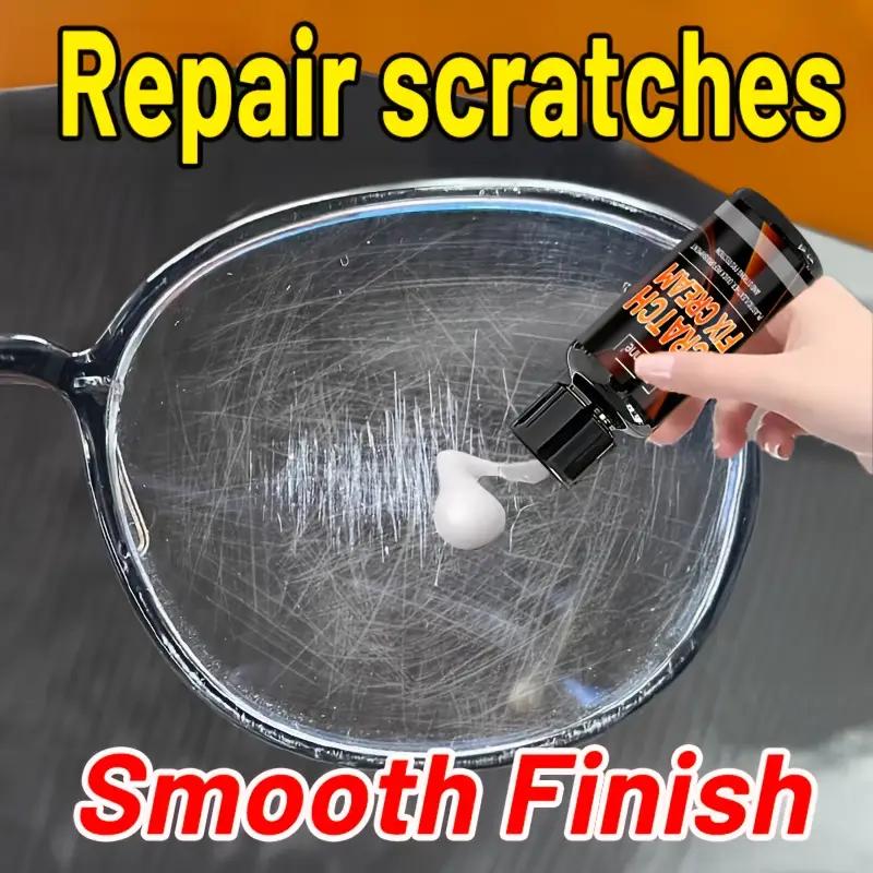 Multi-purpose Glass and Lens Scratch Repair Kit-Restore Clarity and Smooth Surface-Suitable for Car Windows,Watch Glass,Eyeglass