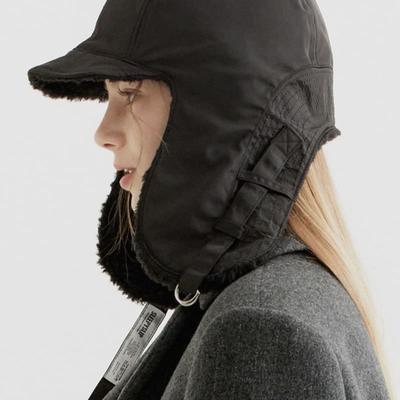 SLEEPYSLIP [unisex]F/W REVERSIBLE SATIN TROOPER HAT (5COLOR)