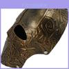 Przerażająca maska na Halloween z misternym żywicznym wzorem na cosplay i imprezy