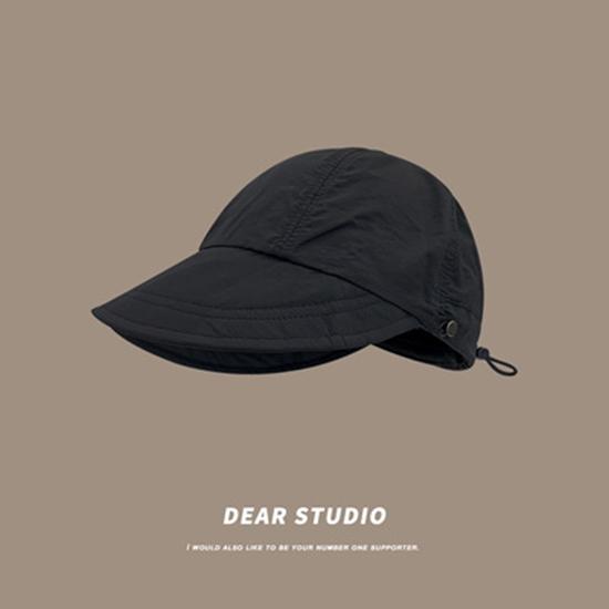 

Быстросохнущая крышка для утиного языка универсальна летом. Тонкую защиту от солнца и солнцезащитный козырек могут носить как студенты мужского, так и женского пола. чёрный