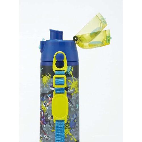 Skater Children's Stainless Steel Water Bottle Direct Drinking 580ml Splatoon 3 Child-friendly Lightweight Type Boys Cool Water Bottle Sports Bottle C