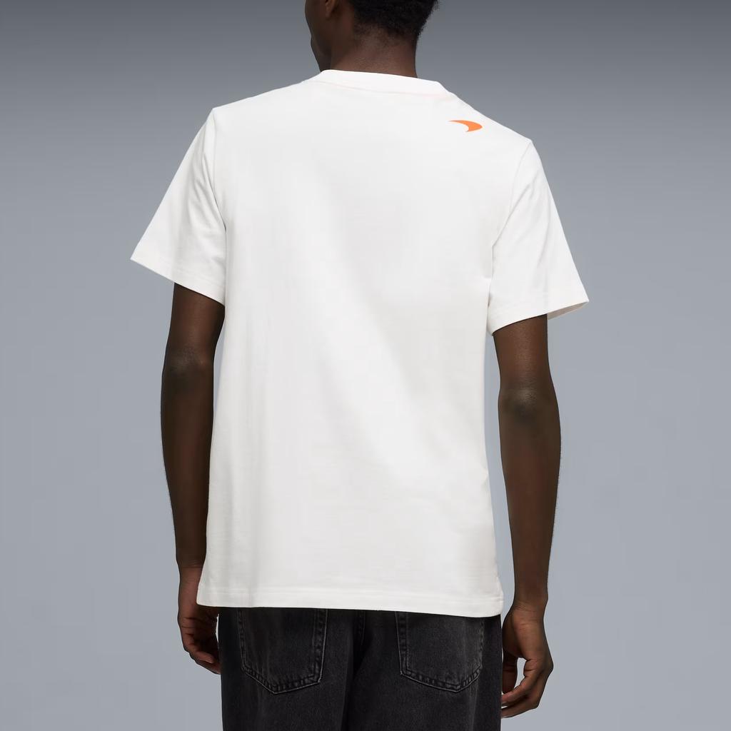 Puma X McLaren Norris Pletený svetr Kulatý výstřih Krátký rukáv Tričko Pánské Vrcholy 637451-02