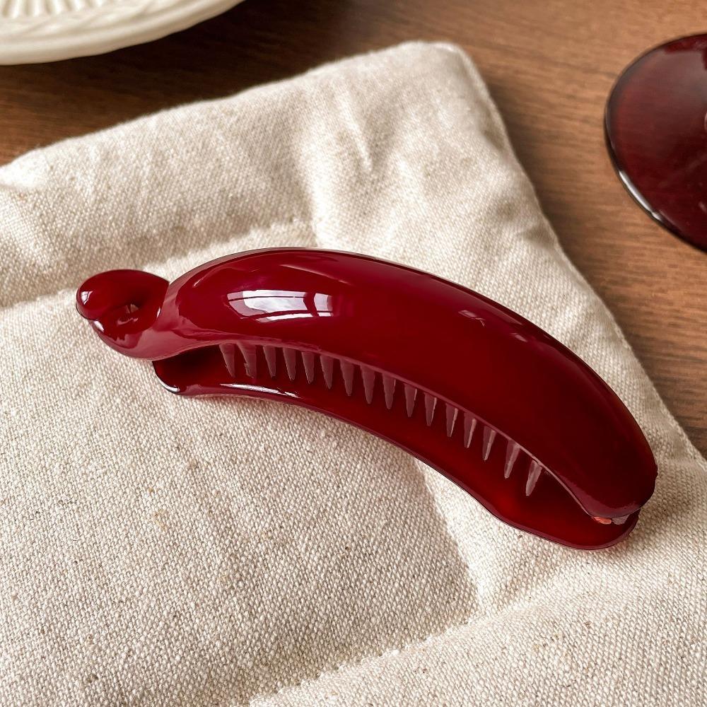 Large Twist Hair Clip Barrettes Womans Hairpins Retro High Ponytail Clip  Girl