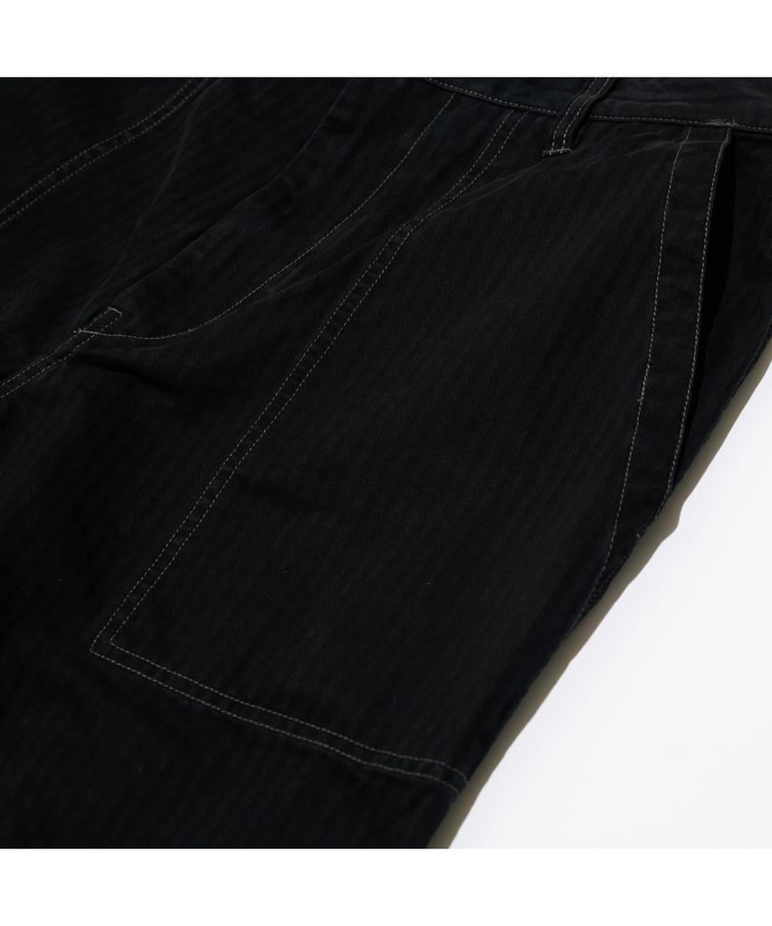 Dyutelo Cinch Back Baker Pants Black