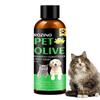Dog Shampoo 3 In 1 Cat Olive Shower Gel Powerful Cleansing Sterilization Deodorization Fragrance Retention Pet Cleaning Supplies
