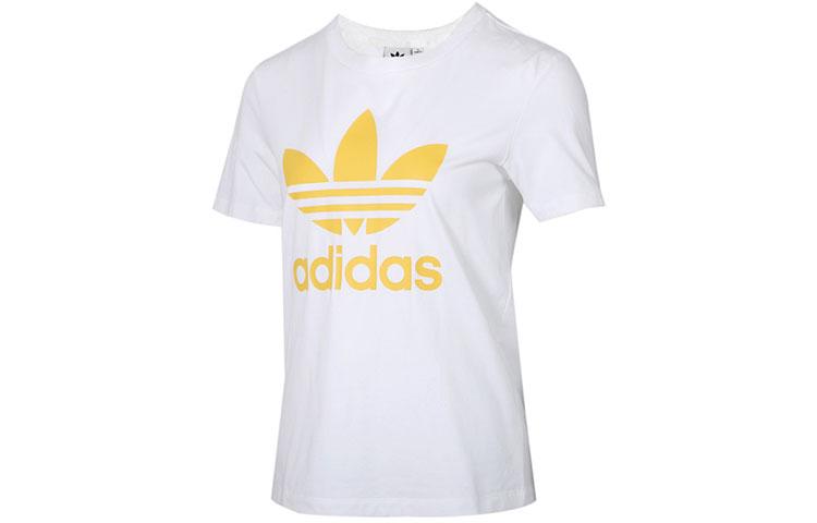 Adidas Originals Set in Sleeve T Shirt Women s White FM3292 36