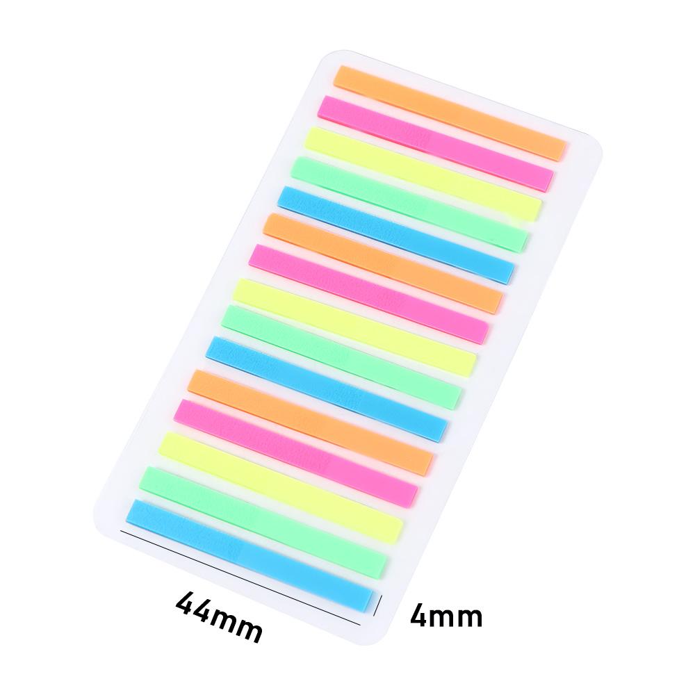 Marker Student Fluorescent Sticky Notes Stickers Index Reading Highlight Sticker Index Tabs Flags