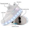 Children's Straight Sales Glowing Shoes High Aesthetic Value New Style Roller Skates Men's And Women's Online Red Hot Product