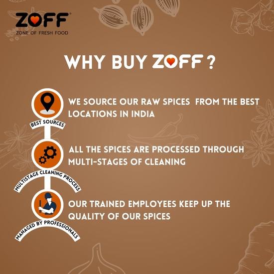 Zoff Garam Masala Sabut | Whole Garam Masala | Khada Garam Masala Mix (Whole Non-Powdered Mixture) | Net Weight 250g