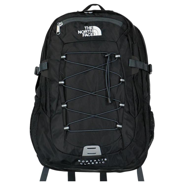 The North Face Borealis 29L Classic Logo Print Hiking Outdoor Recycled Nylon Backpack Unisex Backpack Black NF00CF9C4GZ1BLACK Black