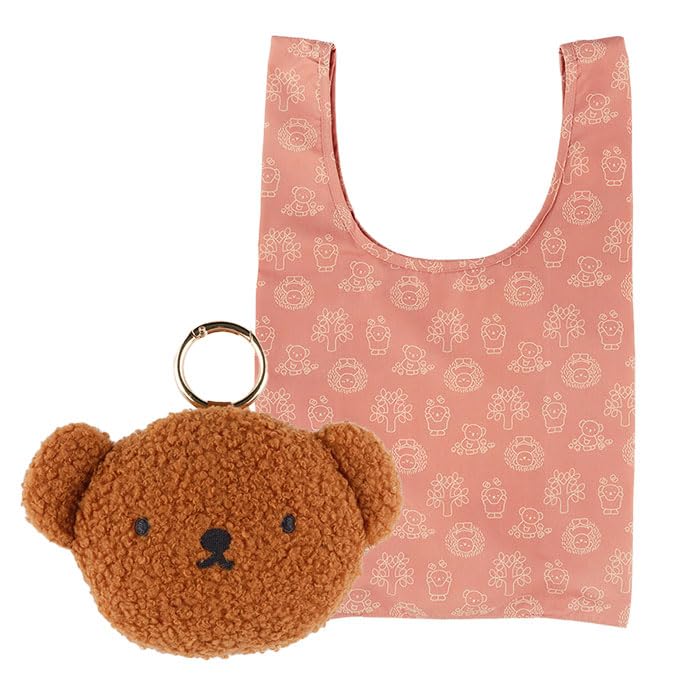 

Dick Bruna Boris Charm Tote Bag in Brown Dick Bruna Shopping HEMING S [4076704] [Keychain, Character, Bag, Sub-Bag, Compact, Cute, Stylish, Miffy,
