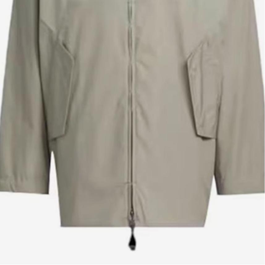 Adidas Originals X Hamcus Co-Branded Volcanic Ridge Back Straight-Cut Jacket With Lapel Unisex Jacket Pebble-Silver-Gray IL6939