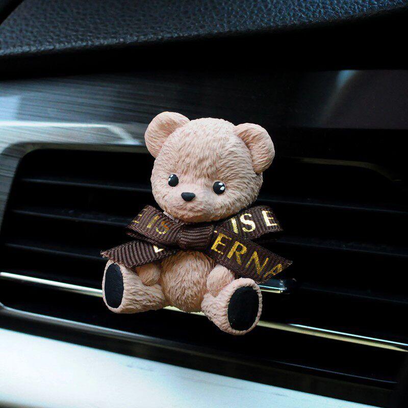 Butter Bear Neutral Air Outlet Decoration Car Aromatherapy Fragrant Stone Car Cute Jewelry Fragrance Interior Decoration