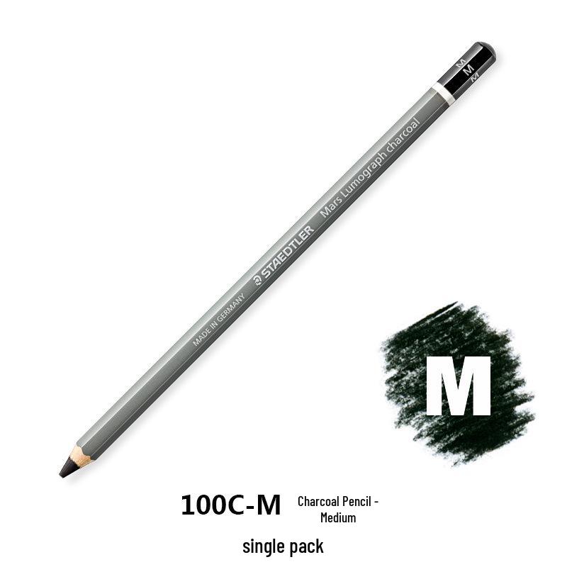 Staedtler 100C Art Sketching Pencils: Soft, Hard, Medium, Charcoal HB