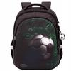 Homedesign School Backpack with Reinforced Handle, Adjustable Straps, Reflective Elements, Waterproof Material, 38x30x18 cm, Multicolor