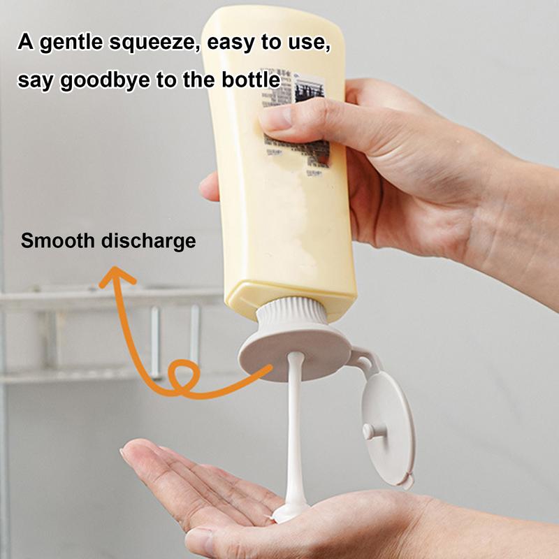 3pcs Inverted Bottle Cap Bottle Emptying Caps Kit Inverted Caps Flipping Bottle Caps Set For Bathroom Lotions And Shampoos