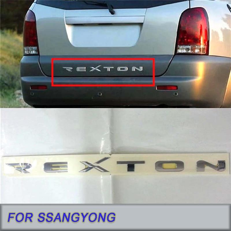 Оригинальная эмблема-логотип на заднюю дверь багажника для Ssangyong REXTON 2006-2012 Логотип на крышку багажника 7991008020 Надпись на задний бампер