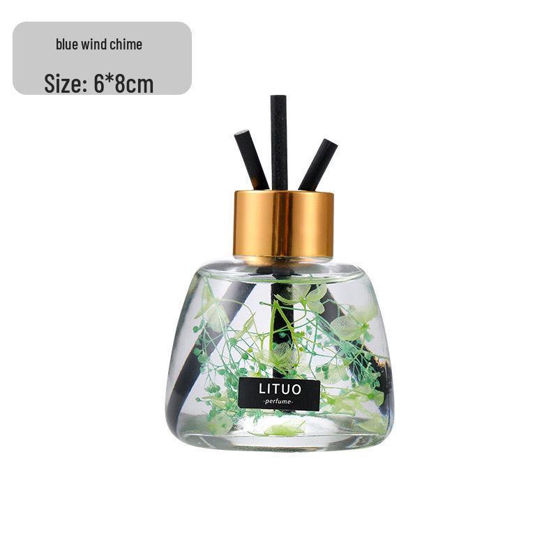 120ml Everlasting Flower Car Perfume: Long-lasting, Light Fragrance Seat Ornament for Car Interiors, Flameless Aromatherapy, Perfect for Ladies