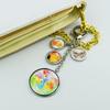 Metal Keyring with Heat Transfer Printing Sublimation Blank Keychain Jewelry Keychains Accessories for Graduates