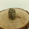 Buddha Demon Knife Drop EDC Paracord Keychain & Flashlight Pendant - Chinese Style DIY Cultural Pendant