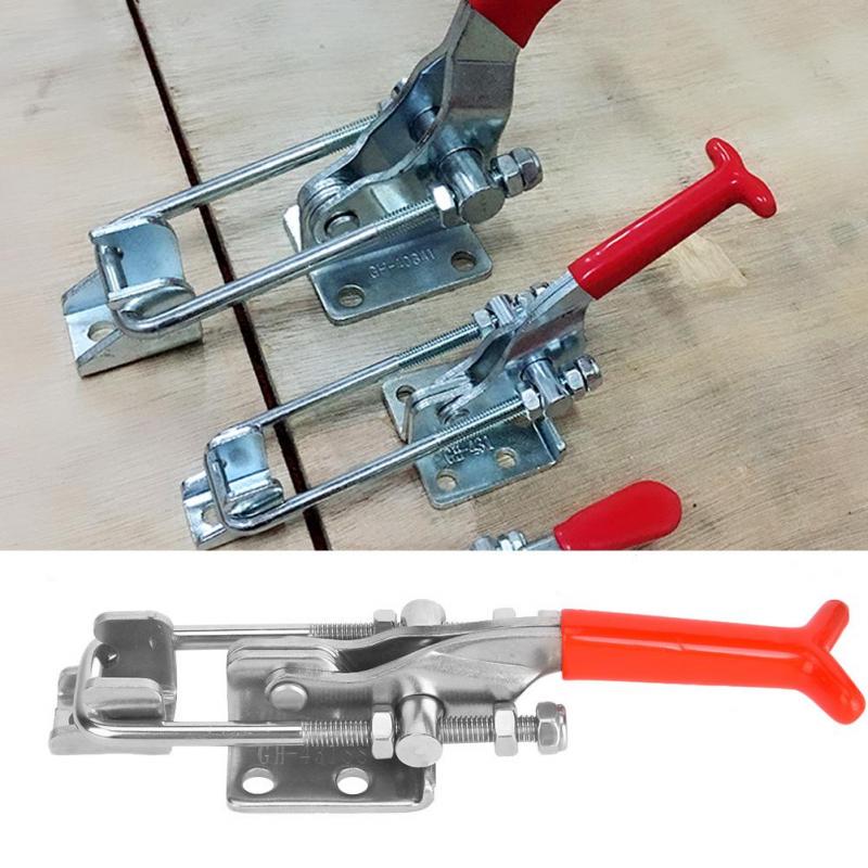 Hold Down Toggle Clamps 304 Stainless Steel Toggle Clamp Quick Fixing Clamp 320KG Clamping Force Heavy Duty Toggle Clamp Tool Hold Down Toggle Clamps 304 Stainless Steel Toggle Clamp Quick Fixing Clamp 320KG Clamping Force Heavy Duty Toggle Clamp Tool
