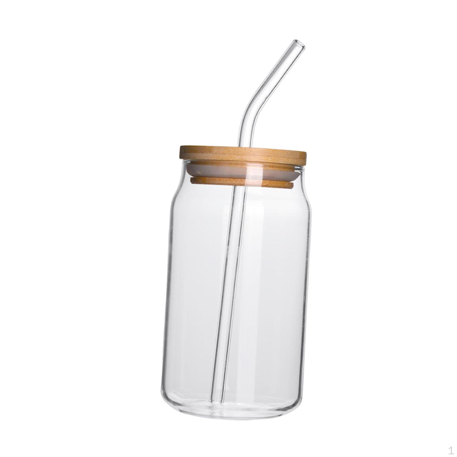 Creative Transparent Bubble Tea Cup Clear Durable Gift Romantic Glass Water Coke Coffee for 580m;