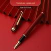 Retro Bamboo & Metal Pen: High-End Ballpoint, Fountain, Signature for Business or Graduation Gifts