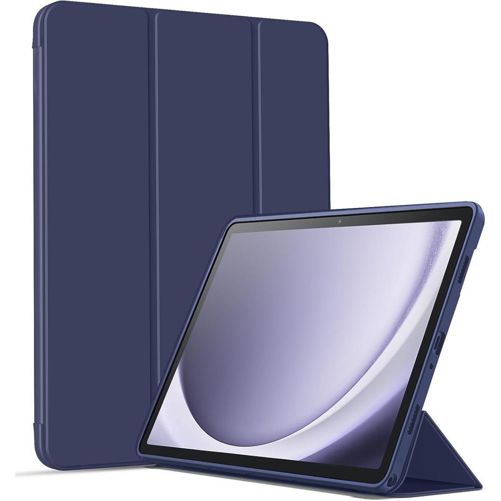 For Samsung Galaxy Tab A9 8.7'' 2023 SM-X110 SM-X115 Tri-fold Start Case Flip Magnetic Stand PU Leather Protective Cover