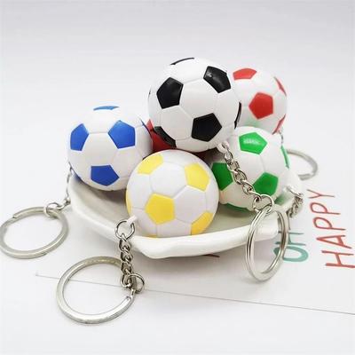 Car Key Chain Bag Pendant Mini Football Keychain Soccer Pendant Sports Keychain Soccer Keyring