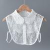 Clothes Accessory Detachable Fake Collar Lace White Black False Collar Neckline Women Girls