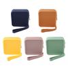 New Silicone Makeup Organizer Bag Waterproof Zipper Earphone Pouch Multi-Function Lipstick Pouch Women Girls