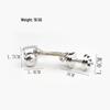 Cross-Border Fitness Gift: Dumbbell Keychain Pendant for Couples
