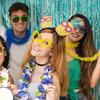 Hawaiian Party Headband Felt Luau Head Boppers Palm Tree Flamingo Pineapple Headbands for Summer Beach Themed Party Favors