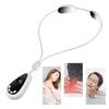 Smart Hanging Cervical Spine Massager Mini Portable Hot Compress Microcurrent Pendant Neck Massager White