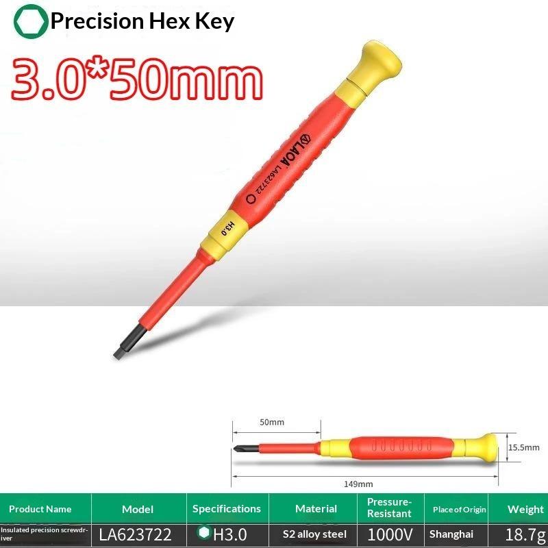 1Pc Insulated Precision Screwdriver Small Multifunctional Repair Tool For Eyeglasses Clocks Watches Phones Laptops