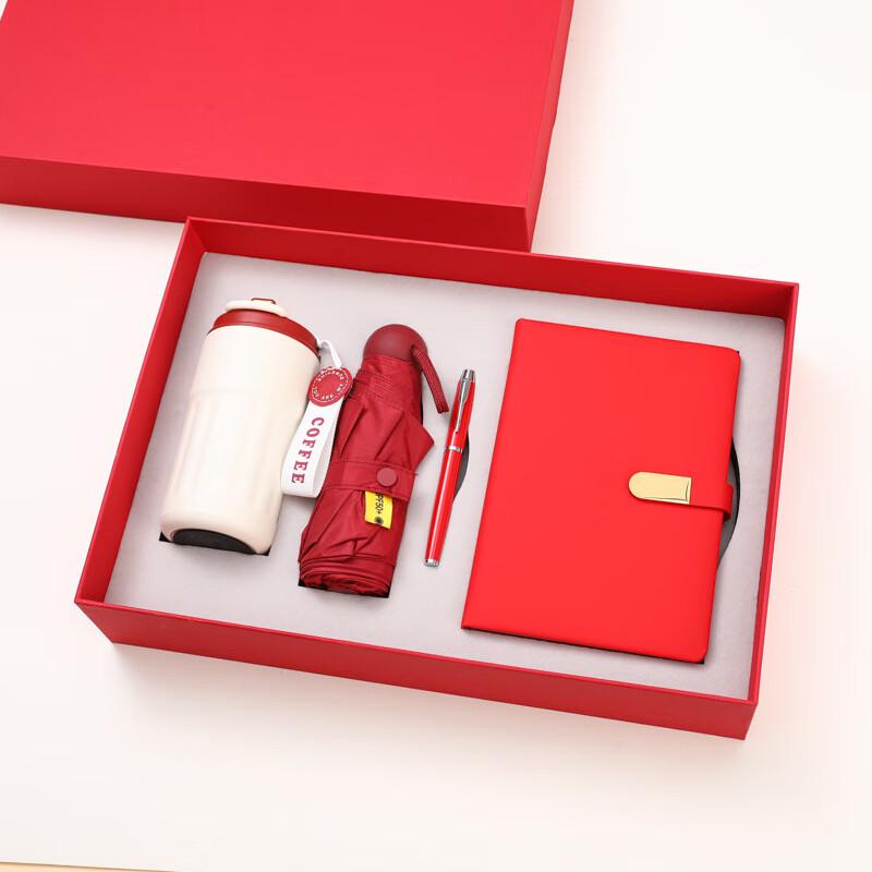 Customizable Executive Gift Set Red