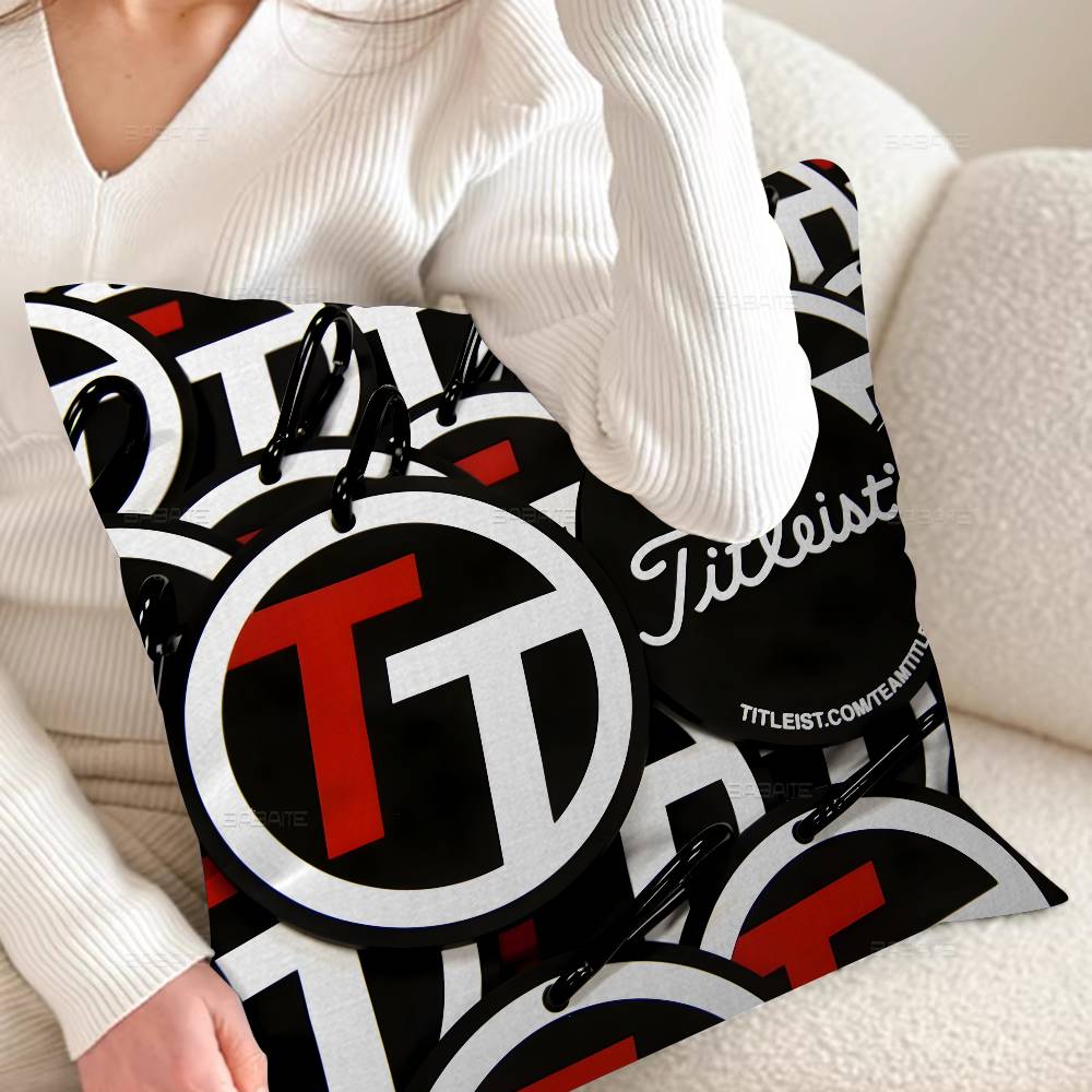 TTtitleistS Pillow Covers Cartoon Sofa Decorative Home Doublesided Printing Short Plush Cute Cushion Cover