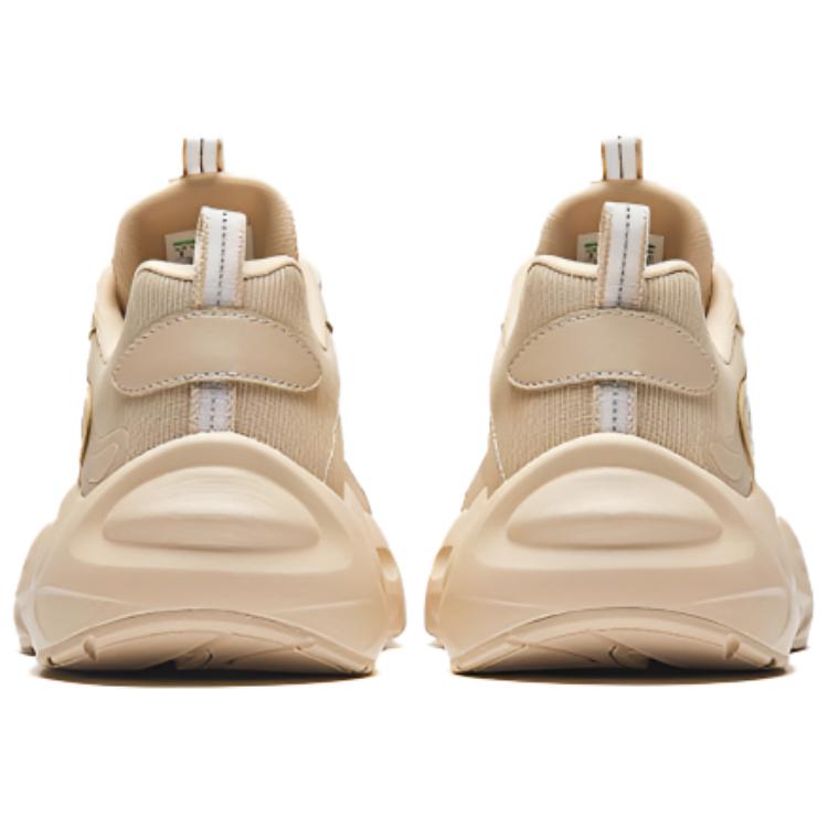 Anta Xingyun Cushioning Slip Resistant Low top Chunky Sneakers Men's Raw Wood Sneakers 112438856-2