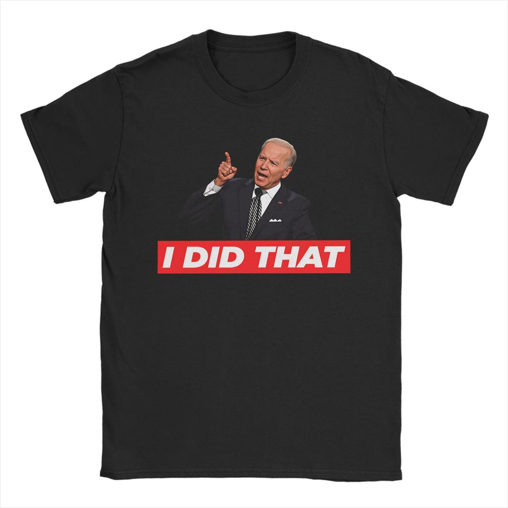 Did I Do That 100 Cotton TShirt For Men Summer  Y2K Retro TShirts O Neck Harajuku Tees Oversize Pattern Tops