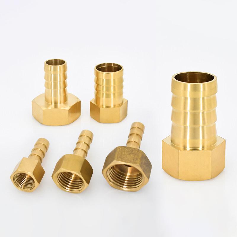 Peijian 1/8" 1/4" 3/8" Bsp Brass Pipe Fitting Barbed Hose Tail Joiner Tubing Connector Air Water Fuel Gas 6/8/10/12/14/18mm Fuel System Fittings7